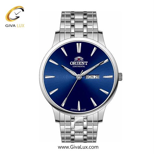 ساعت مچی اورجینال مردانه اورینت (کانتیننتال) | Orient (Continental) نقره ای | نقره ای| سرمه ای| کد رفرنس 122