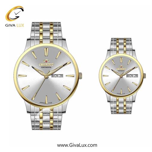 ساعت مچی اورجینال ست اورینت (کانتیننتال) | Orient (Continental) طلایی | طلایی-نقره ای| نقره ای| کد رفرنس 122