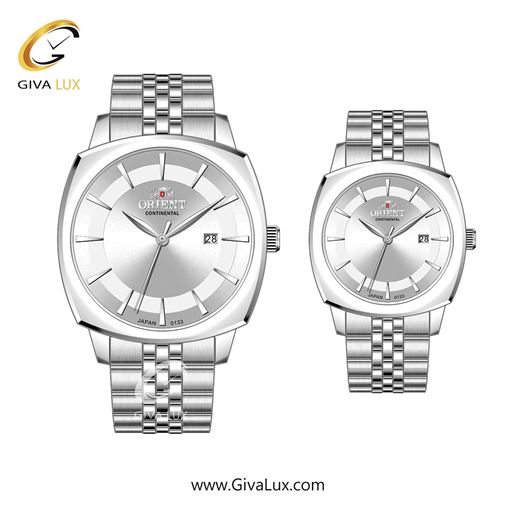 ساعت مچی اورجینال ست اورینت (کانتیننتال) | Orient (Continental) نقره ای | نقره ای| نقره ای| کد رفرنس 133