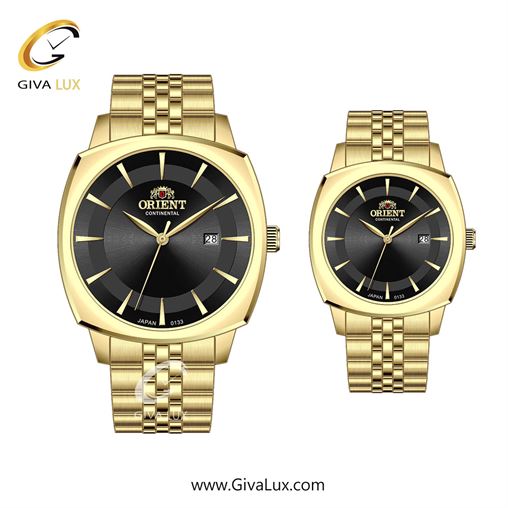 ساعت مچی اورجینال ست اورینت (کانتیننتال) | Orient (Continental) طلایی | طلایی| مشکی| کد رفرنس 133