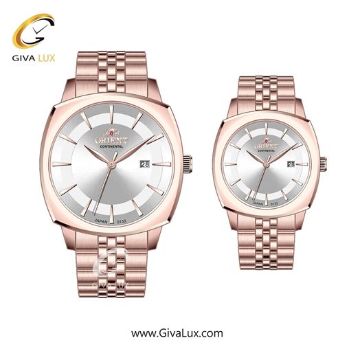 ساعت مچی اورجینال ست اورینت (کانتیننتال) | Orient (Continental) رزگلد | رزگلد| نقره ای| کد رفرنس 133