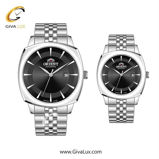 ساعت مچی اورجینال ست اورینت (کانتیننتال) | Orient (Continental) نقره ای | نقره ای| مشکی| کد رفرنس 133