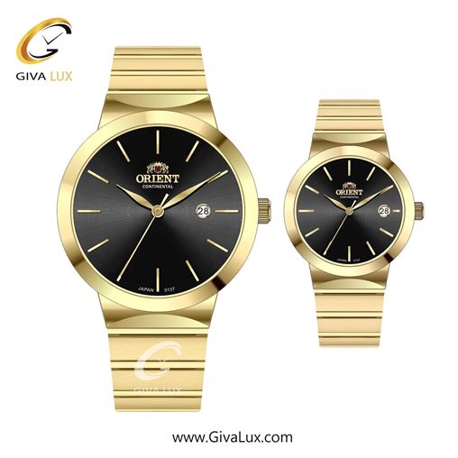 ساعت مچی اورجینال ست اورینت (کانتیننتال) | Orient (Continental) طلایی | طلایی| مشکی| کد رفرنس 137