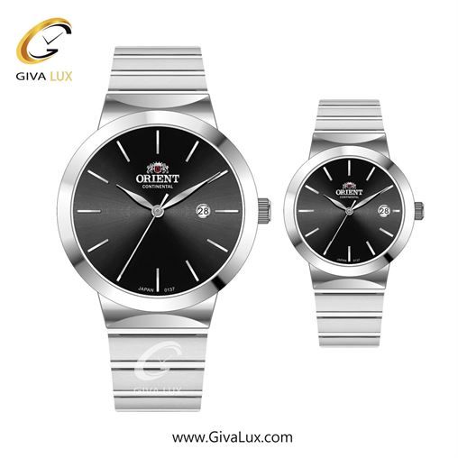 ساعت مچی اورجینال ست اورینت (کانتیننتال) | Orient (Continental) نقره ای | نقره ای| مشکی| کد رفرنس 137