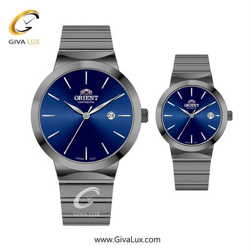 ساعت مچی اورجینال ست اورینت (کانتیننتال) | Orient (Continental) تیتانیوم | تیتانیوم| سرمه ای| کد رفرنس 137