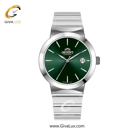 ساعت مچی اورجینال زنانه اورینت (کانتیننتال) | Orient (Continental) نقره ای | نقره ای| سبز یشمی تیره| کد رفرنس 137
