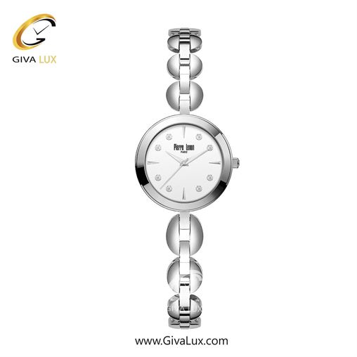 ساعت مچی اورجینال زنانه پییر لنون نقره ای | نقره ای| سفید| کد رفرنس PL-0161-12