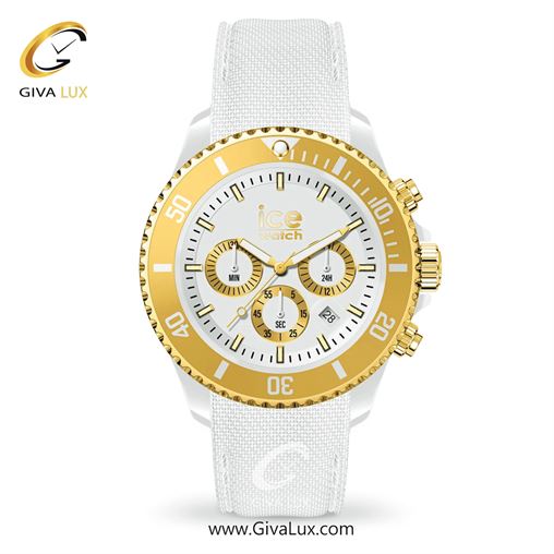 ساعت مچی اورجینال مردانه آیس سه موتوره فول تایم سفید-طلایی | سفید| سفید| کد رفرنس 021595 021595_.jpg