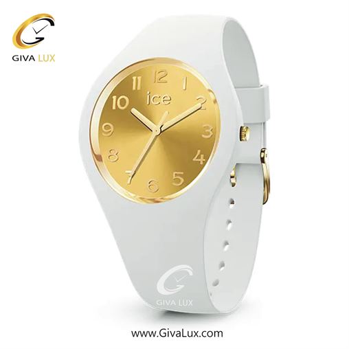 ساعت مچی اورجینال زنانه آیس سفید | سفید| طلایی| کد رفرنس 022583
