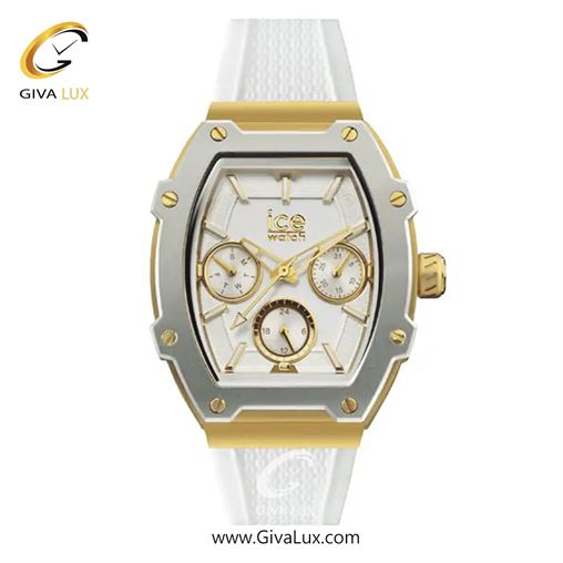ساعت مچی اورجینال زنانه آیس سه موتوره فول تایم نقره ای-طلایی | سفید| سفید| کد رفرنس 022871