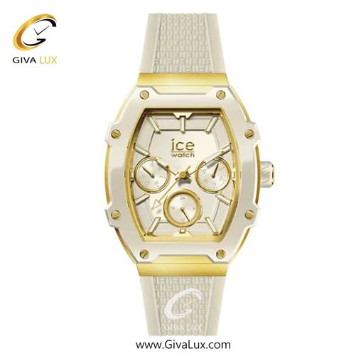 ساعت مچی اورجینال زنانه آیس سه موتوره فول تایم سفید-طلایی | سفید| سفید| کد رفرنس 023898