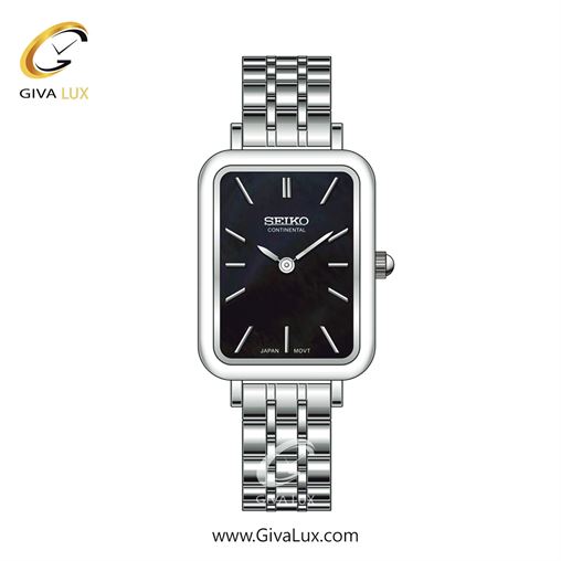 ساعت مچی اورجینال زنانه سیکو (کانتیننتال) | Seiko (Continental)  نقره ای | نقره ای| مشکی| کد رفرنس 0408