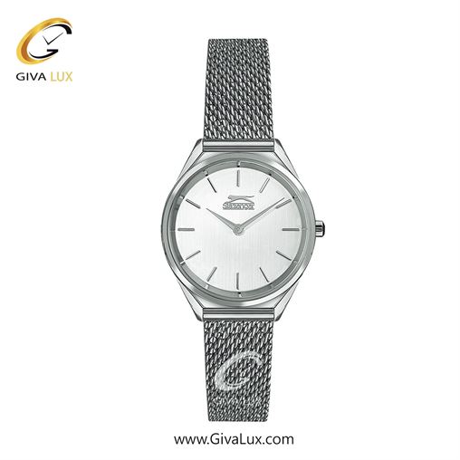 ساعت مچی اورجینال زنانه اسلازنگر | Slazenger نقره ای | نقره ای| نقره ای| کد رفرنس sl.09.1852.3.01