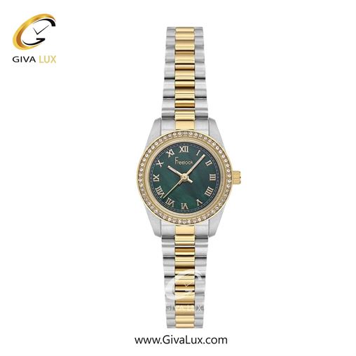 ساعت مچی اورجینال زنانه فریلوک Freelook طلایی | طلایی| سفید صدفی| کد رفرنس FL.1.10008.3 1.10008.4.jpg