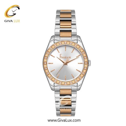 ساعت مچی اورجینال زنانه فریلوک Freelook رزگلد | نقره ای-رزگلد| نقره ای| کد رفرنس FL.1.10400-4