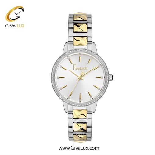 ساعت مچی اورجینال زنانه فریلوک Freelook نقره ای | نقره ای-طلایی| نقره ای| کد رفرنس FL.1.10404-4