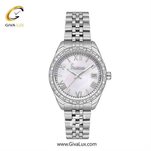 ساعت مچی اورجینال زنانه فریلوک Freelook نقره ای | نقره ای| سفید صدفی| کد رفرنس FL.1.10410-1
