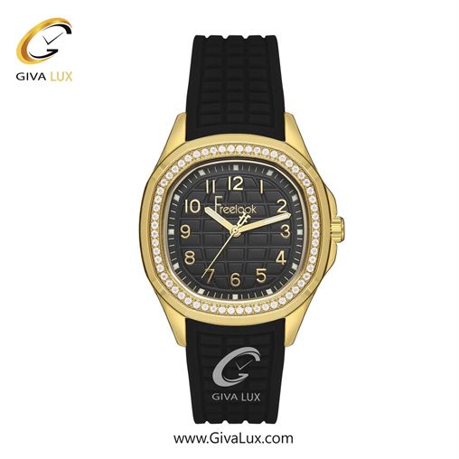 ساعت مچی اورجینال زنانه فریلوک Freelook طلایی | مشکی| مشکی| کد رفرنس FL.1.10419-4