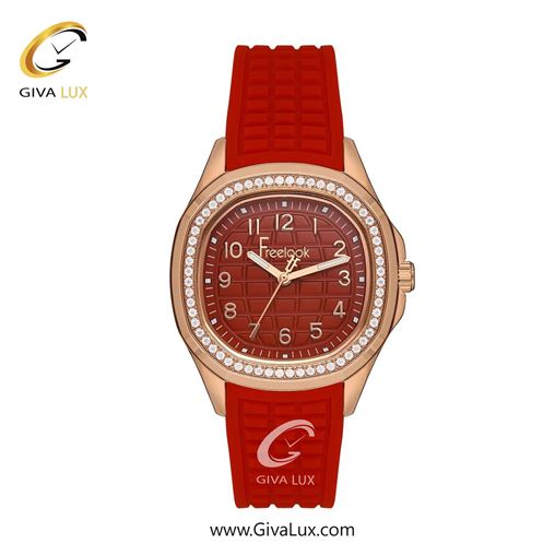 ساعت مچی اورجینال زنانه فریلوک Freelook رزگلد | قرمز| قرمز| کد رفرنس FL.1.10419-5