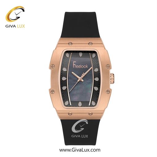 ساعت مچی اورجینال زنانه فریلوک Freelook رزگلد | مشکی| دودی|تیتانیوم| کد رفرنس FL.1.10431-2