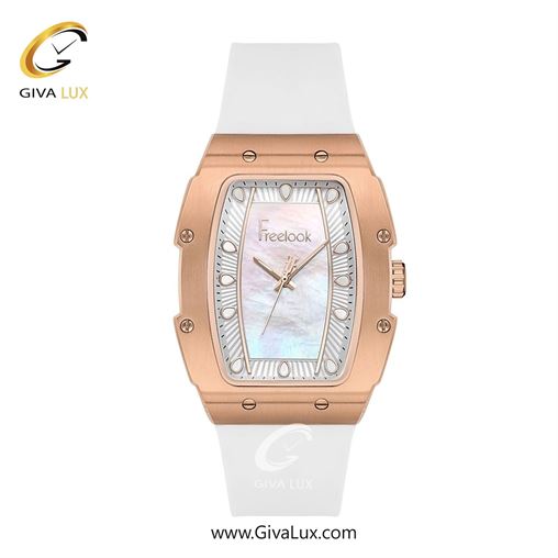 ساعت مچی اورجینال زنانه فریلوک Freelook رزگلد | سفید| سفید صدفی| کد رفرنس FL.1.10431-3