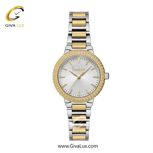 ساعت مچی اورجینال زنانه فریلوک Freelook طلایی | نقره ای-طلایی| نقره ای| کد رفرنس FL.1.10438-3
