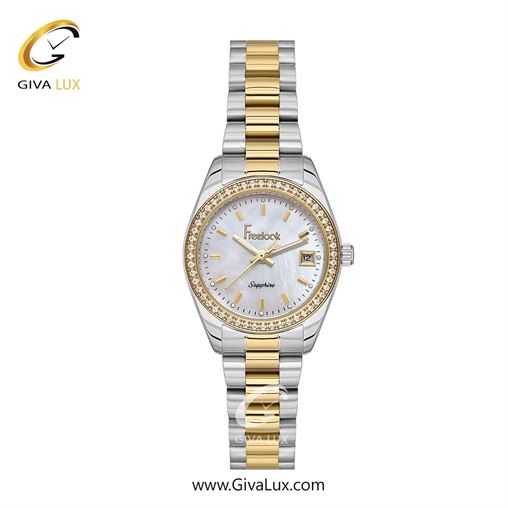ساعت مچی اورجینال زنانه فریلوک Freelook طلایی | طلایی-نقره ای| نقره ای| کد رفرنس FL.1.10442-4
