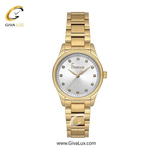 ساعت مچی اورجینال زنانه فریلوک Freelook طلایی | طلایی| نقره ای| کد رفرنس FL.1.10444-5