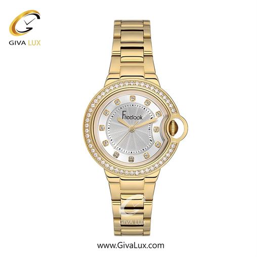 ساعت مچی اورجینال زنانه فریلوک Freelook طلایی | طلایی| نقره ای| کد رفرنس FL.1.10449-2