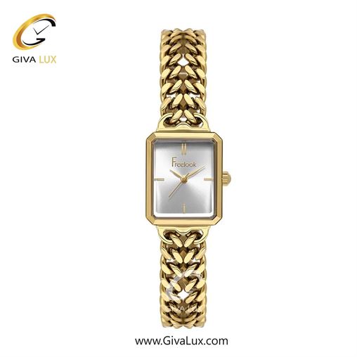 ساعت مچی اورجینال زنانه فریلوک Freelook طلایی | طلایی| نقره ای| کد رفرنس FL.1.10503-3
