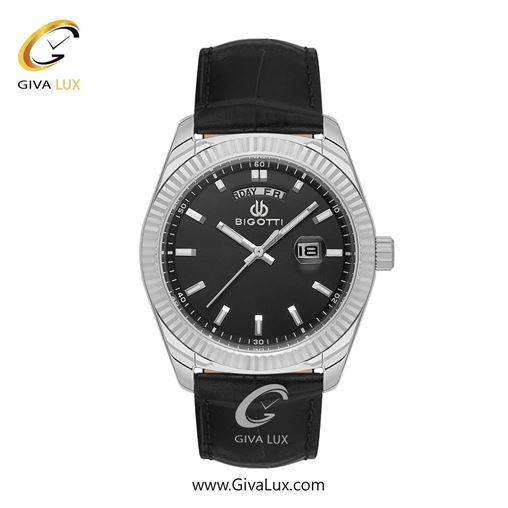 ساعت مچی اورجینال مردانه بیگوتی BIGOTTI سه موتوره کرنوگراف رزگلد | مشکی| مشکی| کد رفرنس BG.1.10554-5 1.10557-1.jpg
