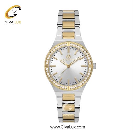ساعت مچی اورجینال زنانه بیگوتی BIGOTTI طلایی | نقره ای-طلایی| نقره ای| کد رفرنس BG.1.10559-4