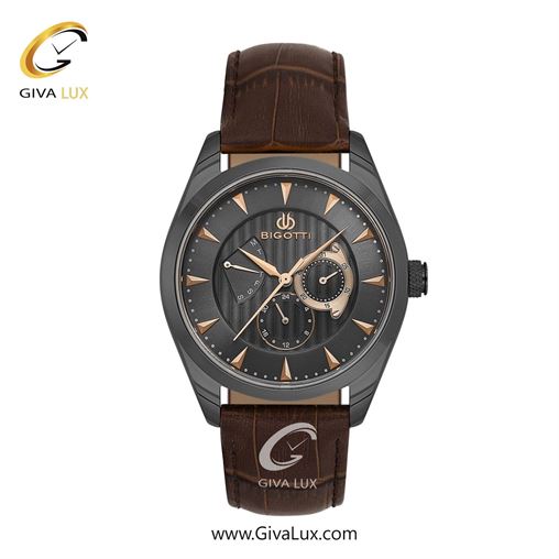 ساعت مچی اورجینال مردانه بیگوتی BIGOTTI سه موتوره فول تایم طلایی | قهوه ای| سبز| کد رفرنس BG.1.10623-4 1.10623-5.jpg