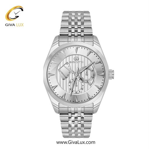 ساعت مچی اورجینال مردانه بیگوتی BIGOTTI سه موتوره فول تایم نقره ای | نقره ای| نقره ای| کد رفرنس  BG.1.10578.1 1.10624-1.jpg