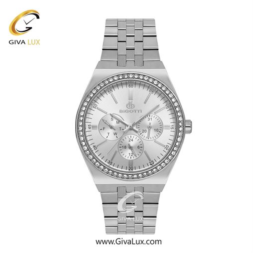 ساعت مچی اورجینال زنانه بیگوتی BIGOTTI نقره ای | نقره ای| نقره ای| کد رفرنس BG.1.10157.1 1.10635-1.jpg