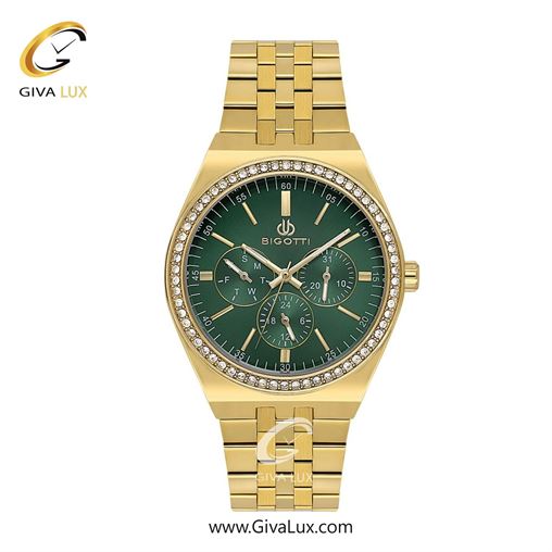 ساعت مچی اورجینال زنانه بیگوتی BIGOTTI طلایی | نقره ای-طلایی| مشکی| کد رفرنس BG.1.10466-5 1.10635-5.jpg