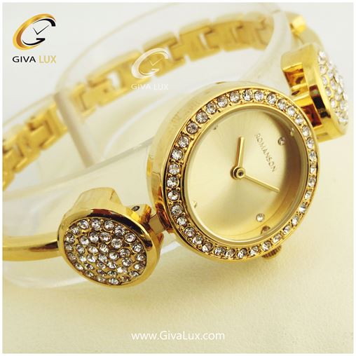 ساعت زنانه بند فلزی رومانسون 