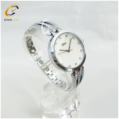 ساعت زنانه دیور  بند فلزی 