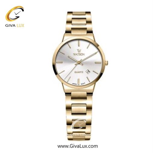 ساعت مچی اورجینال زنانه واتسون | WATSON  طلایی | نقره ای-طلایی| سبز| کد رفرنس W 1234L-347 1154-101L.jpg