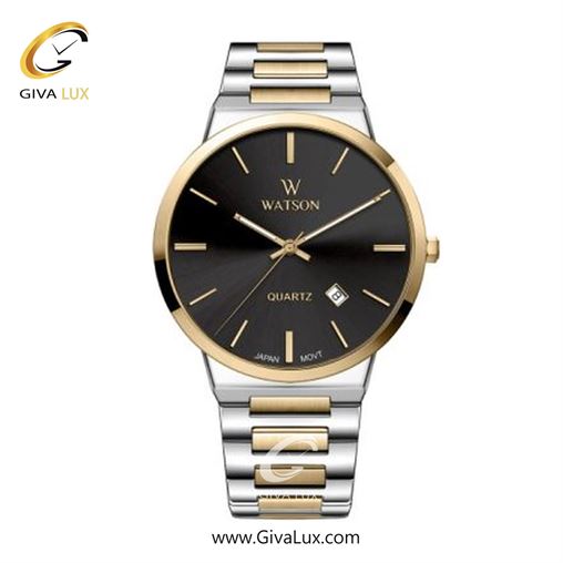 ساعت مچی اورجینال مردانه واتسون | WATSON  طلایی | طلایی| مشکی| کد رفرنس W 1154G-102 1154-352G.jpg
