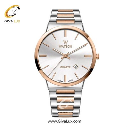 ساعت مچی اورجینال مردانه واتسون | WATSON  طلایی | طلایی| نقره ای| کد رفرنس W 1154G-101 1154-359G.jpg