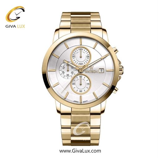 ساعت مچی اورجینال مردانه واتسون | WATSON  رزگلد | رزگلد| نقره ای| کد رفرنس W 1102G-201 1156G-101.jpg