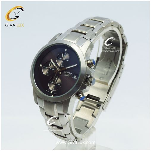 ساعت زنانه سه موتوره فایبر 