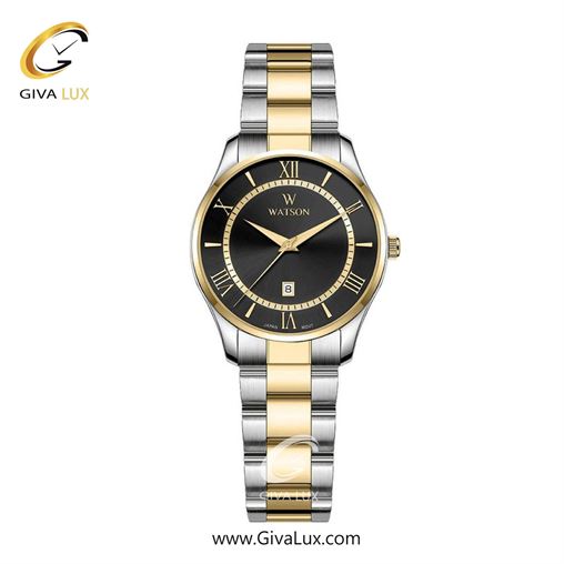 ساعت مچی اورجینال زنانه واتسون | WATSON  طلایی | طلایی| مشکی| کد رفرنس W 1178L-102 1178-352L.jpg