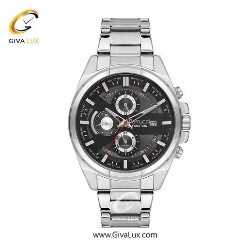 ساعت مچی اورجینال زنانه فروچی Ferrucci سه موتوره فول تایم رزگلد | رزگلد-نقره ای| نقره ای| کد رفرنس FCF 14522M.05 11807FM.01.jpg