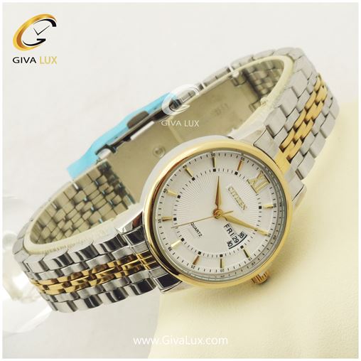 ساعت مچی زنانه سیتی زن دو رنگ دو تقویم