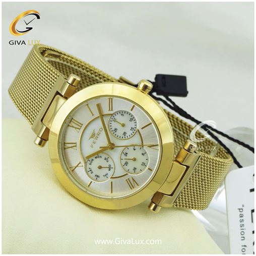 ساعت مچی اورجینال زنانه فرو FERRO سه موتوره  مدل F40-043