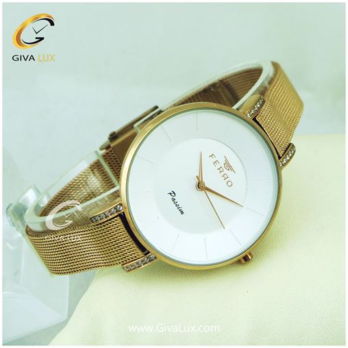 ساعت مچی اورجینال زنانه فرو FERRO مدل F81707CWT