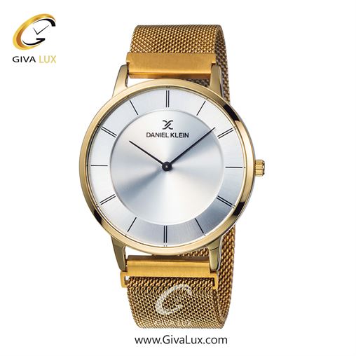 ساعت مچی اورجینال مردانه دنیل کلین طلایی | طلایی| نقره ای| کد رفرنس DK12007-5