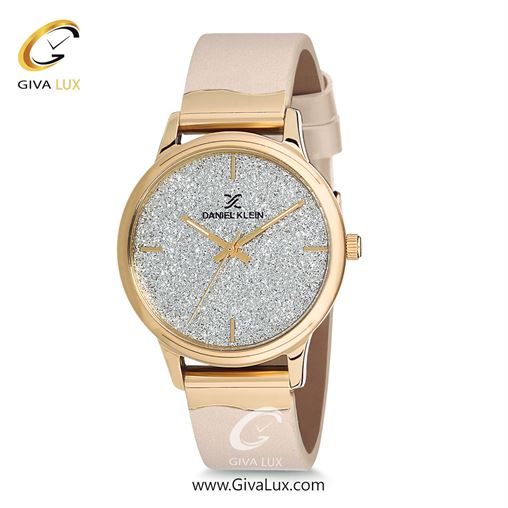 ساعت مچی اورجینال زنانه دنیل کلین طلایی | کرم| نقره ای| کد رفرنس DK12052-3